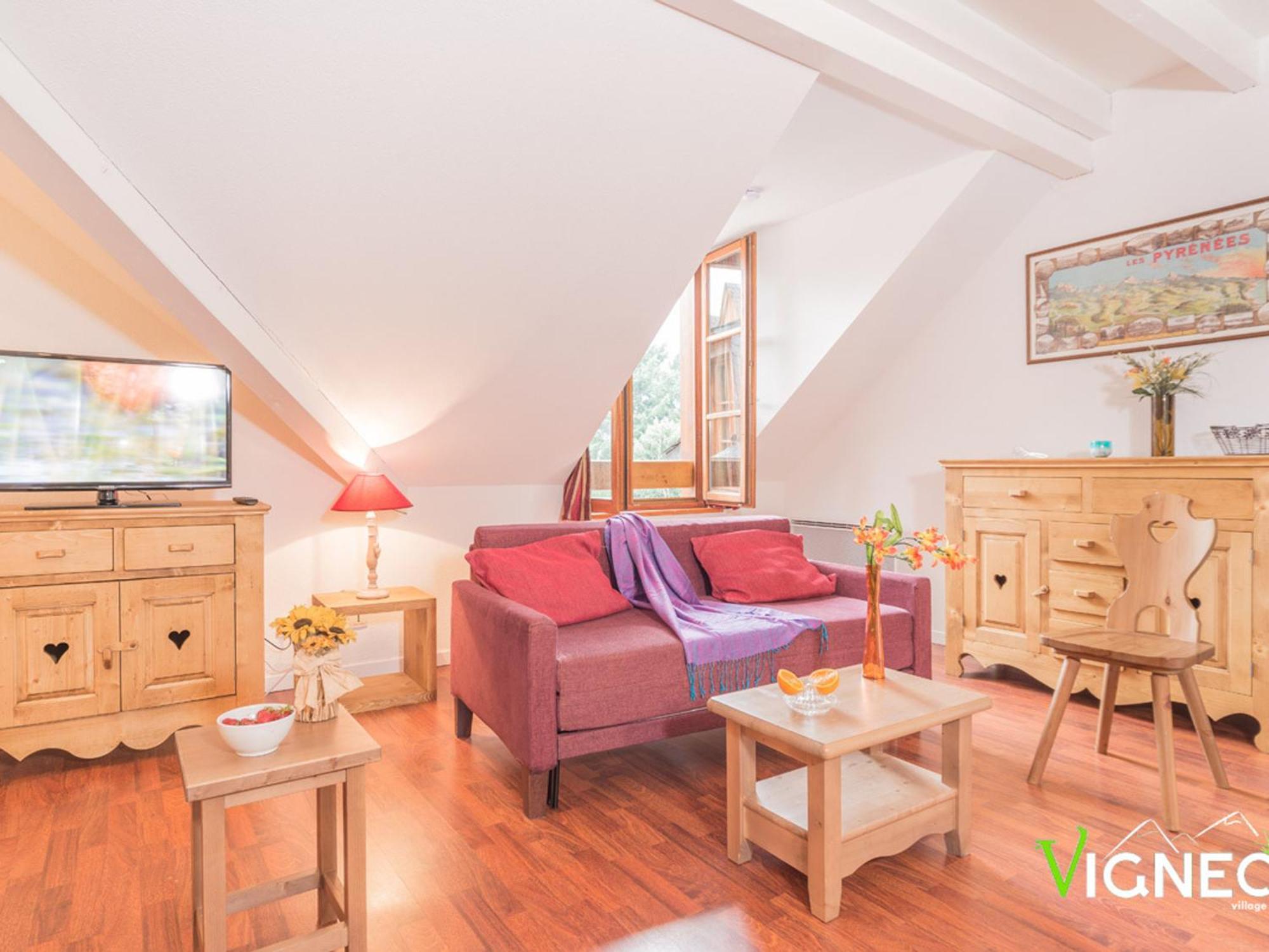 Appartement 3 Pieces 8 Pers Avec Terrasse Et Piscine En Ete, Pres De Saint-Lary-Soulan - Fr-1-504-57 Vignec ภายนอก รูปภาพ